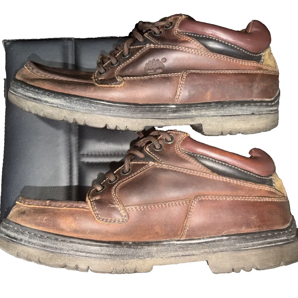 Vintage Timberland 37042 Gore-Tex Moc Toe Shoes 11M